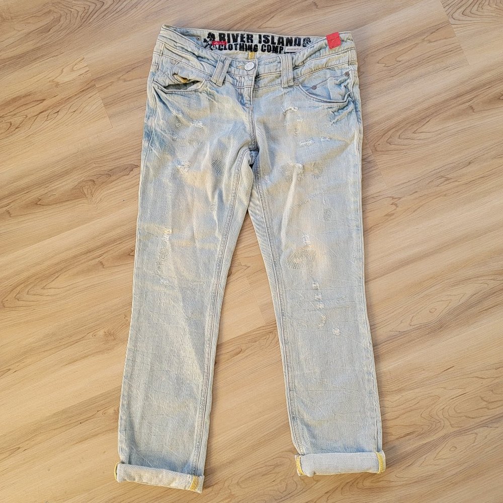 River Island Brand New straight leg jeans, womens Size 36 (size 10 UK) with tags